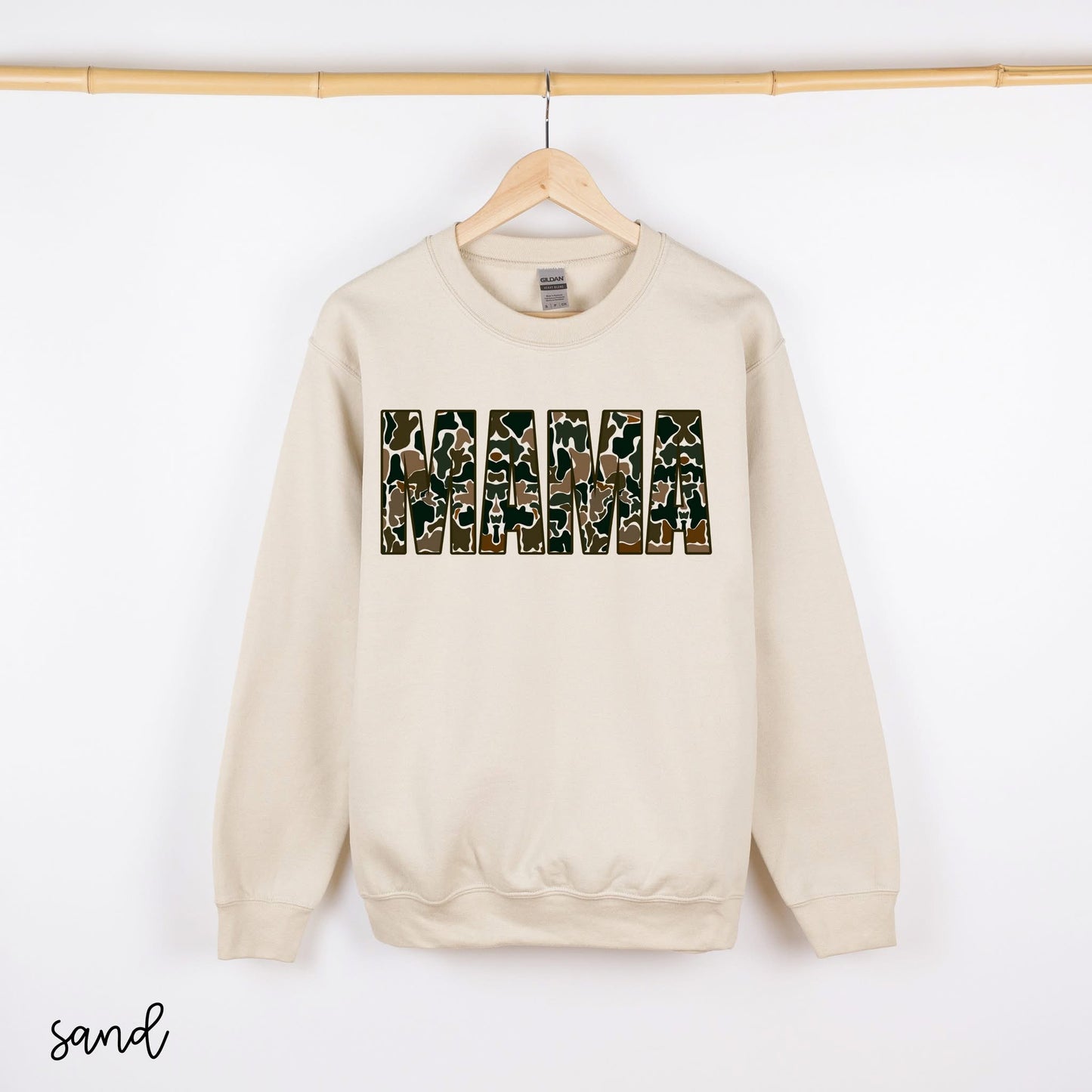 Camouflage Mama DTF Transfer