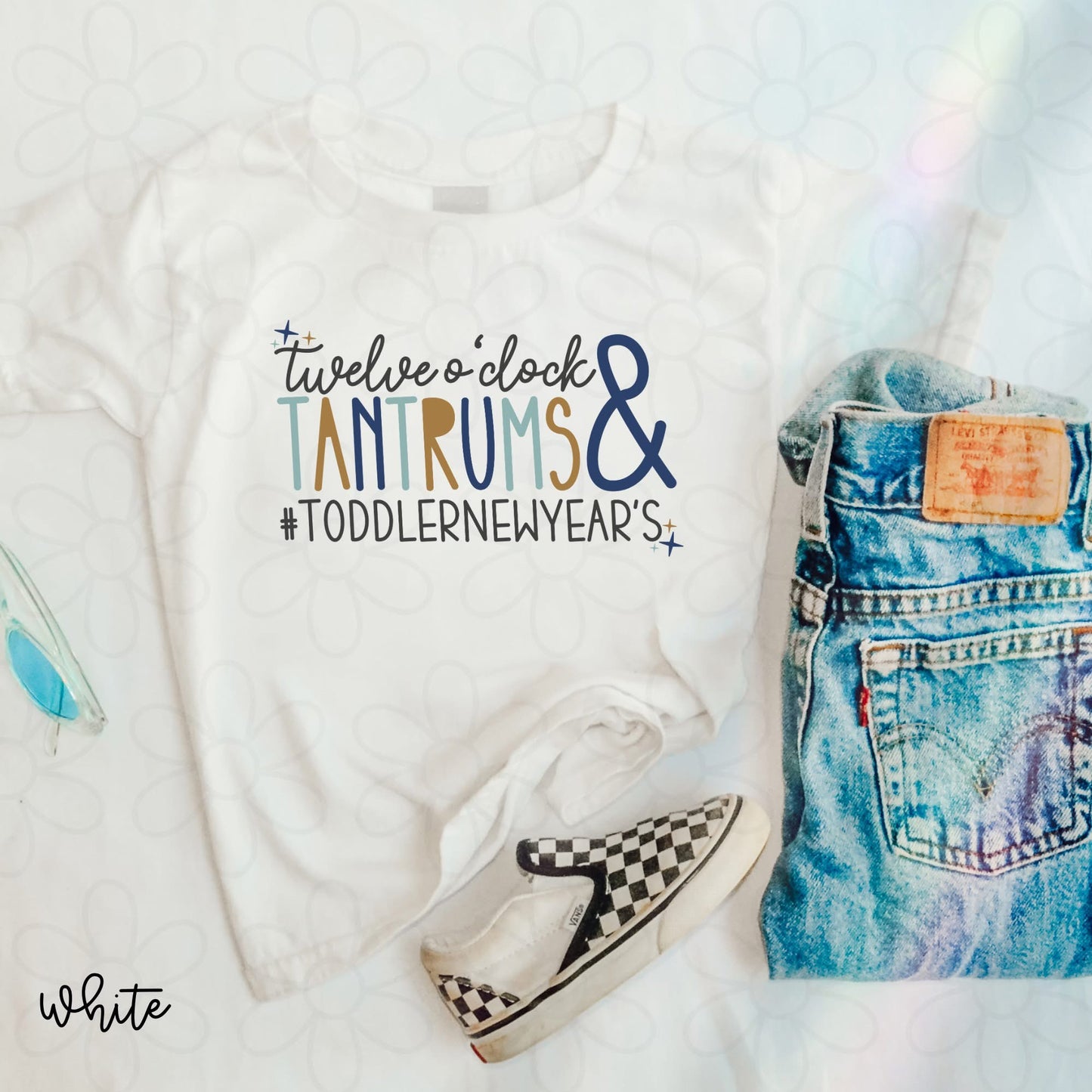 Toddler New Years DTF Transfer