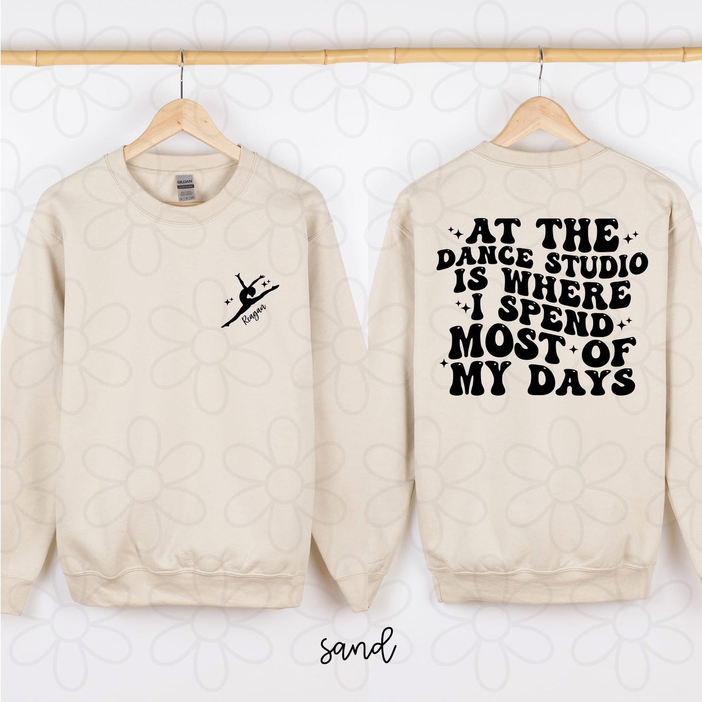 Custom At The Dance Studio DTF Transfer