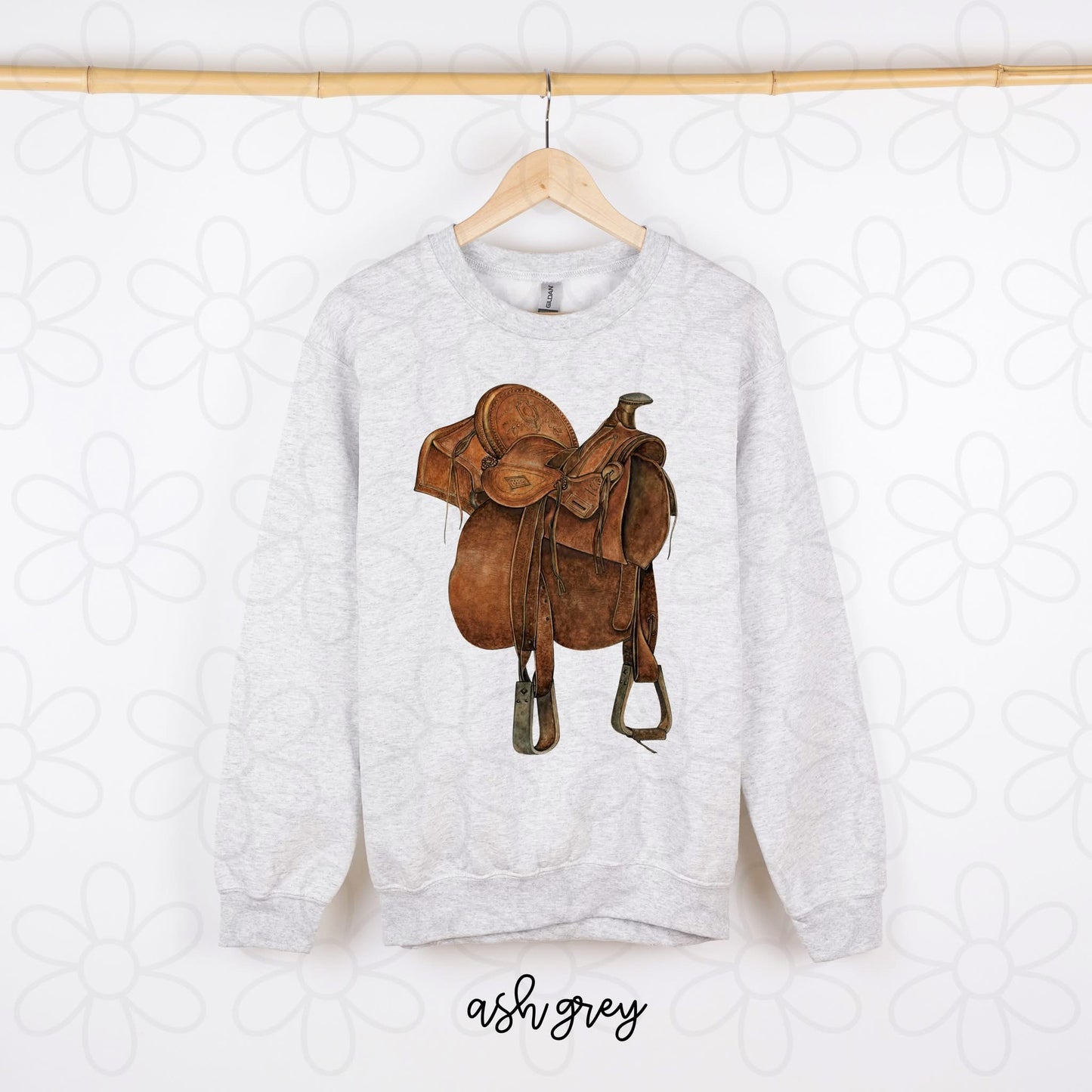 Leather Saddle DTF Transfer