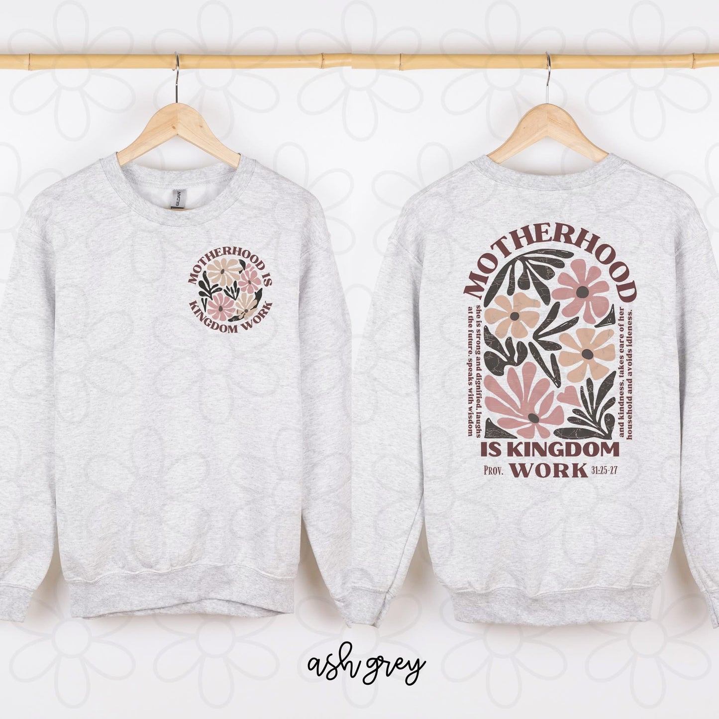 Motherhood Is Kingdom Work DTF Transfer