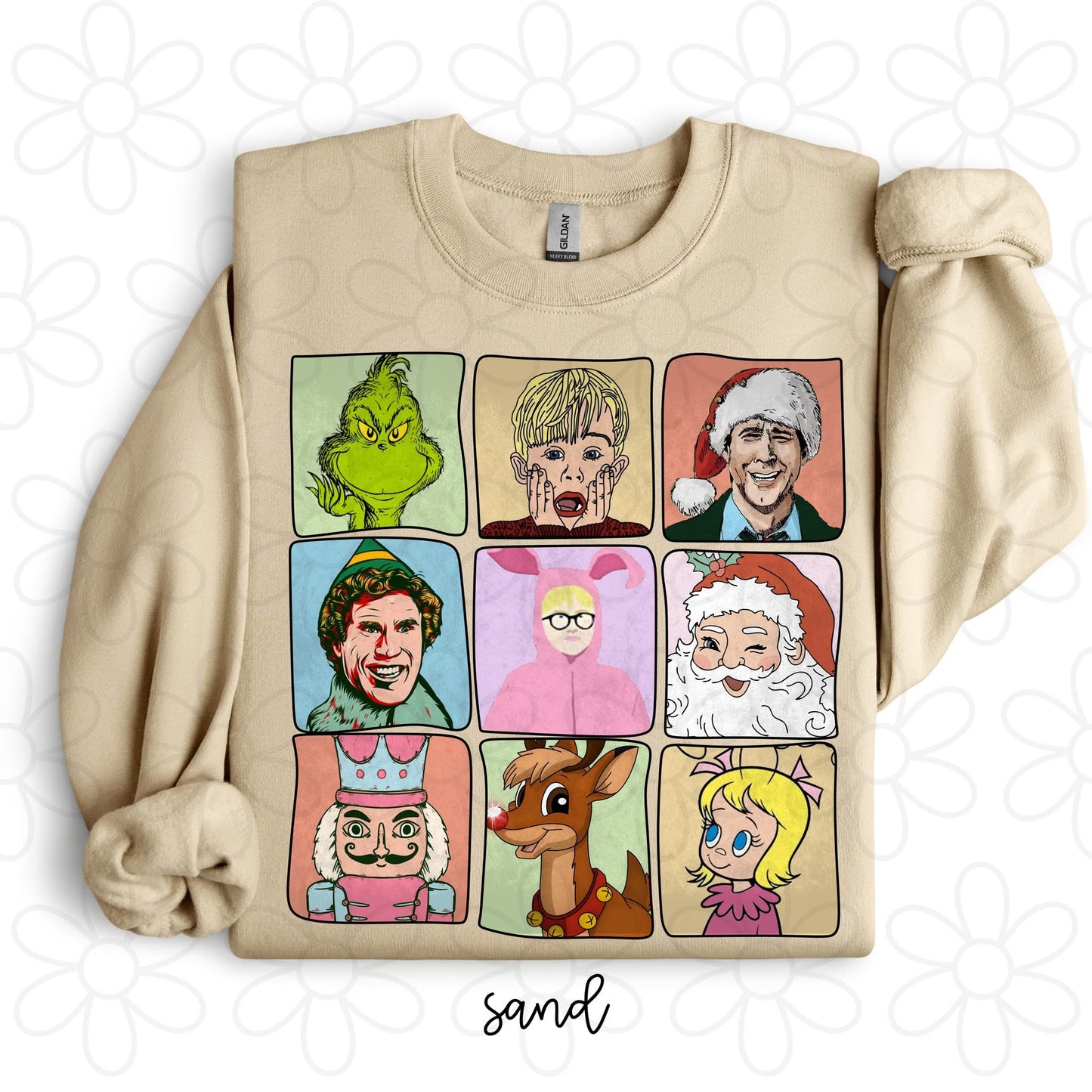 Vintage Christmas Movies DTF Transfer