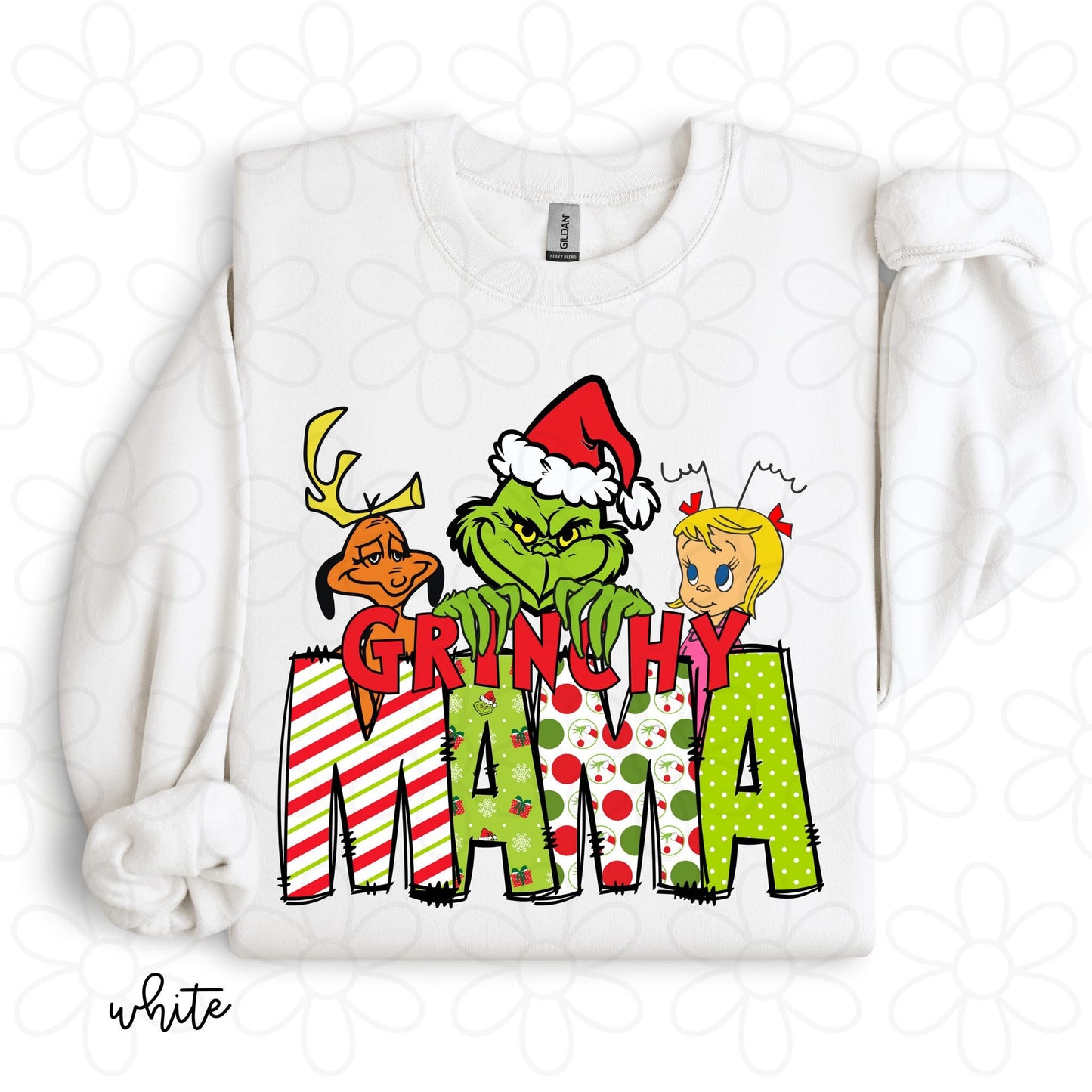 Grinchy Mama DTF Transfer