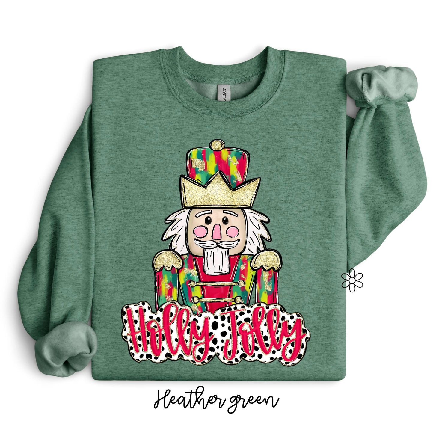 Nutcracker Holly Jolly DTF Transfer