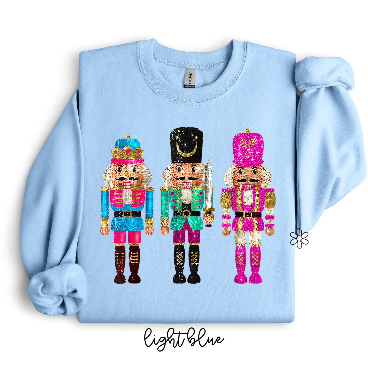 Glitter Nutcrackers DTF Transfer