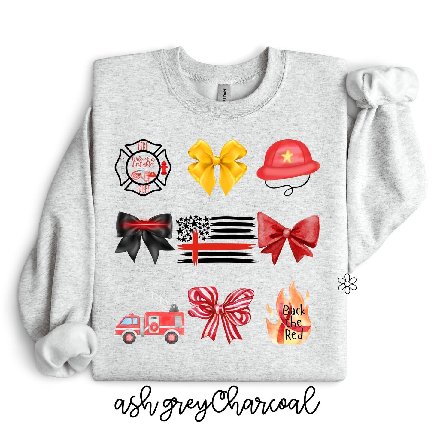 Back The Red Coquette DTF Transfer