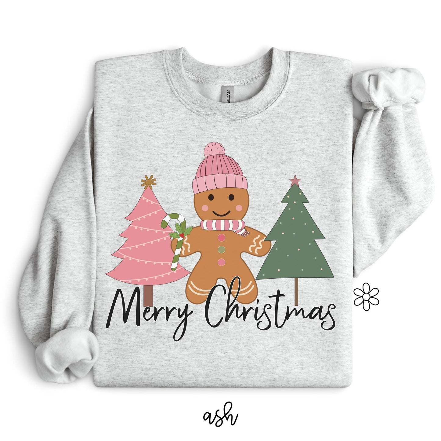 Merry Christmas Gingerbread DTF Transfer