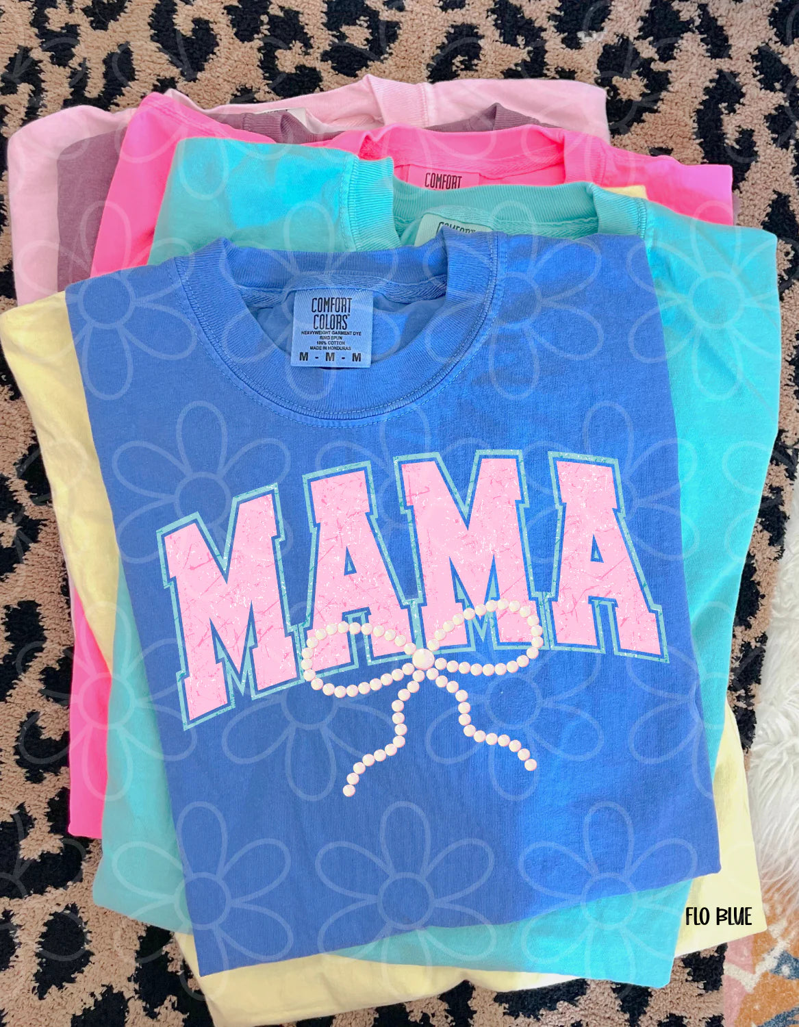 MaMa Pearl Bow DTF Transfer