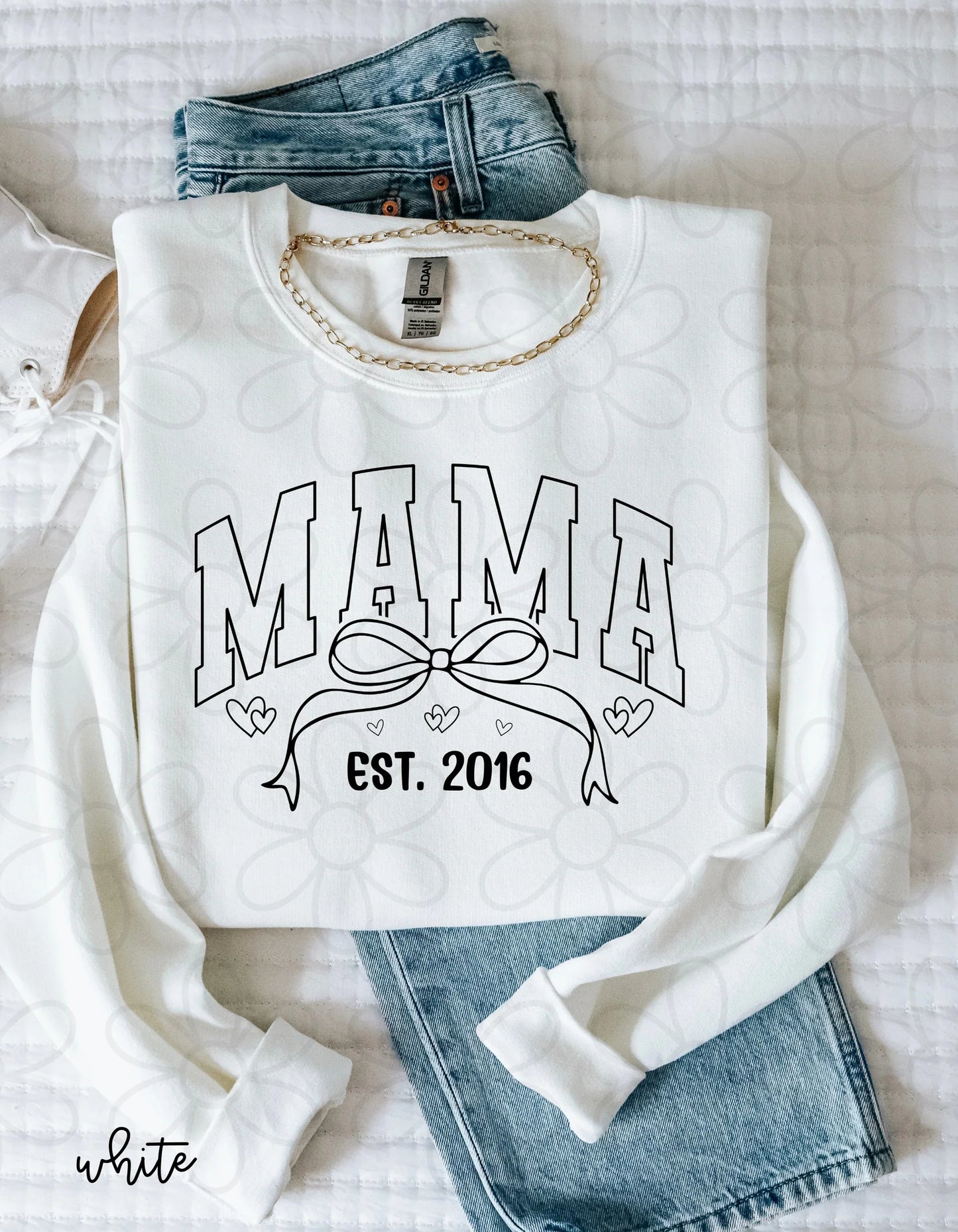 Mama Custom Est DTF Transfer