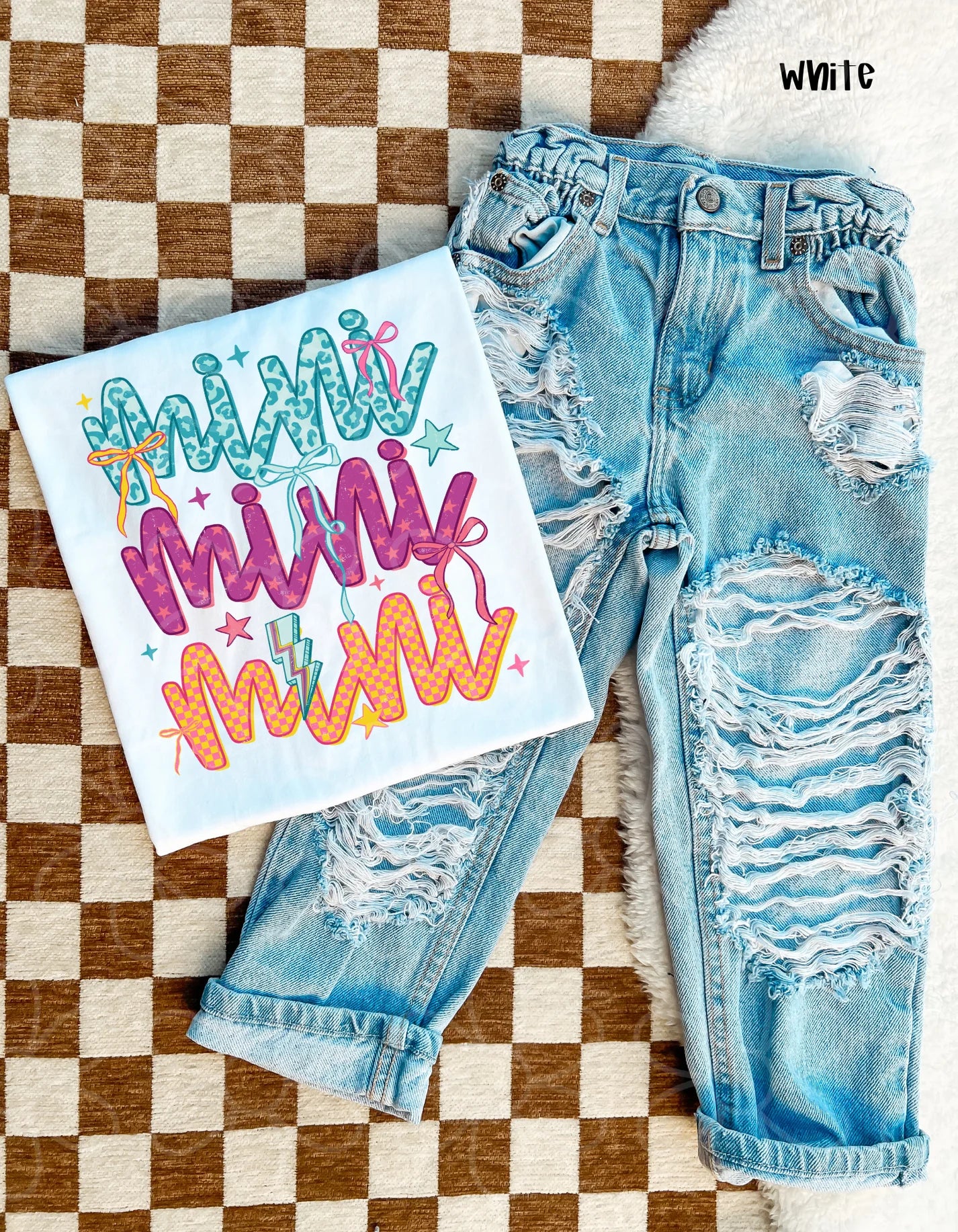 Mini Bows And Stars DTF Transfer