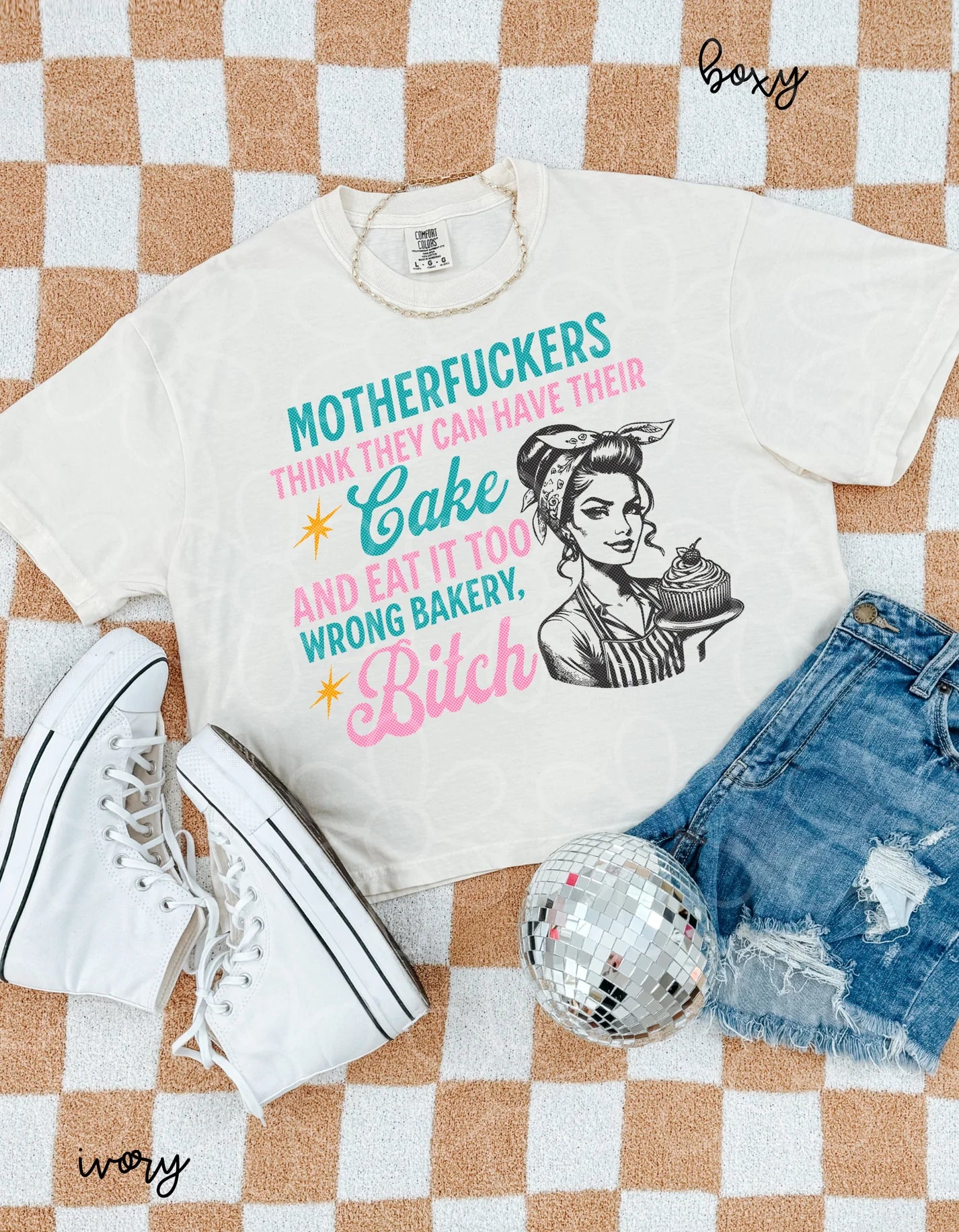 Motherfuckers Think Can Have Their Cake And Eat It Too Name DTF Transfer