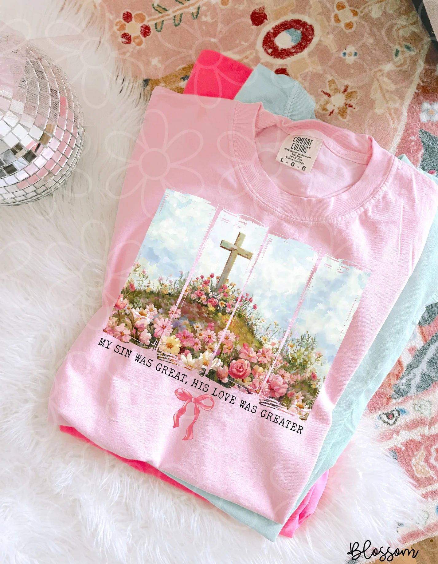 My Sin Was Great-His Love Was Greater Tee