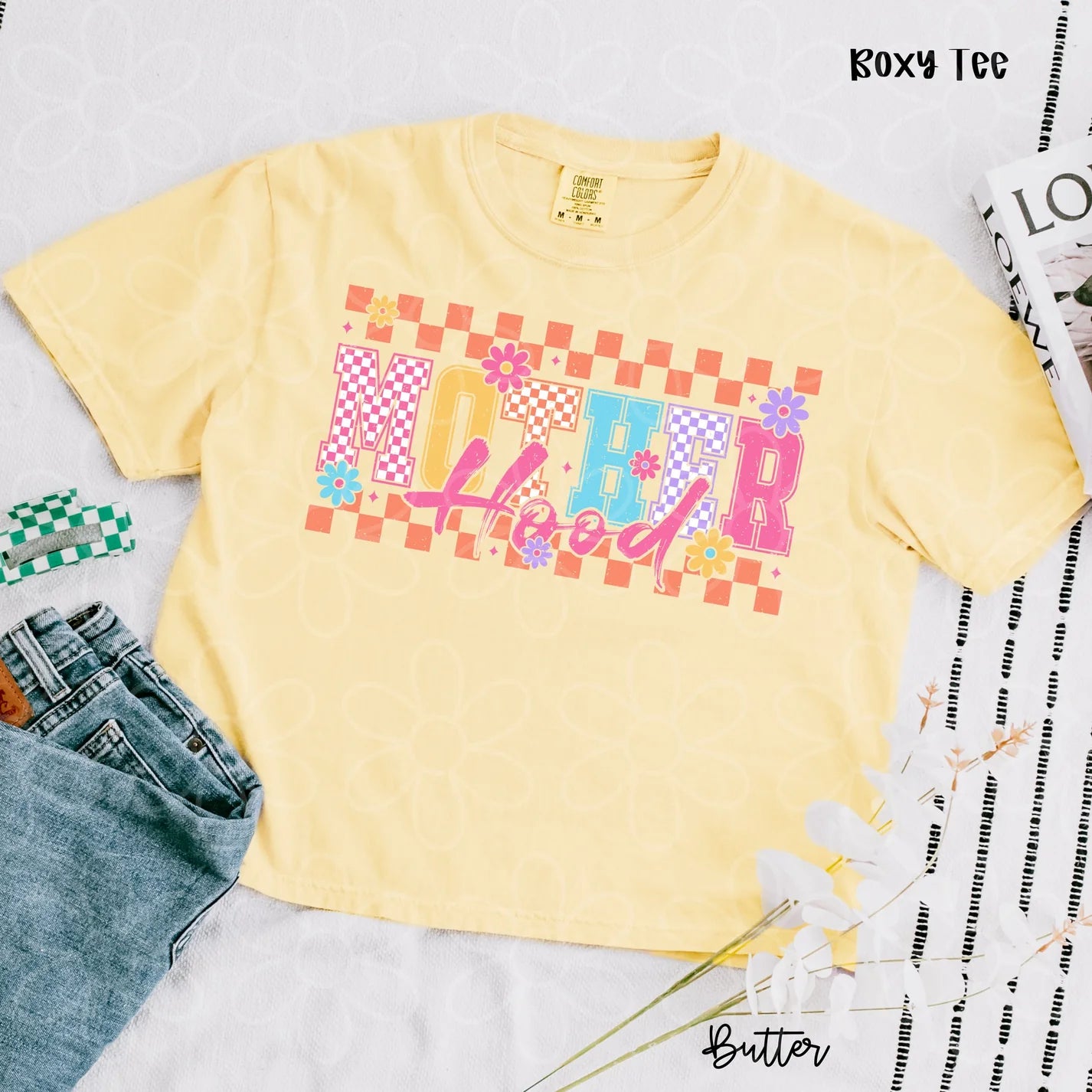 Pink Mama Spring Goose DTF Transfer