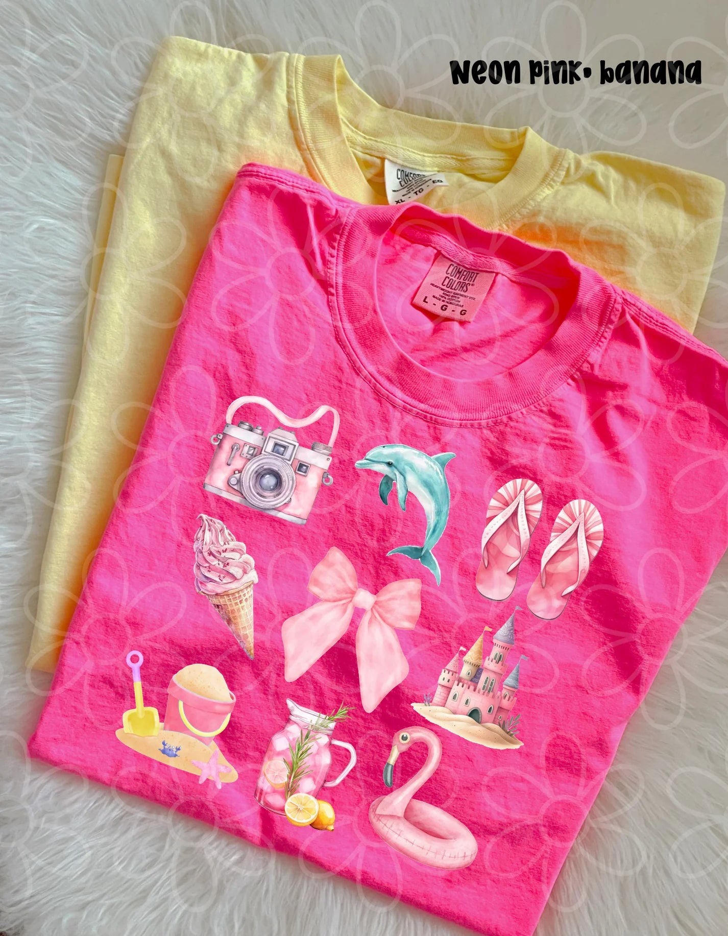 Pink Summer Coquette DTF Transfer