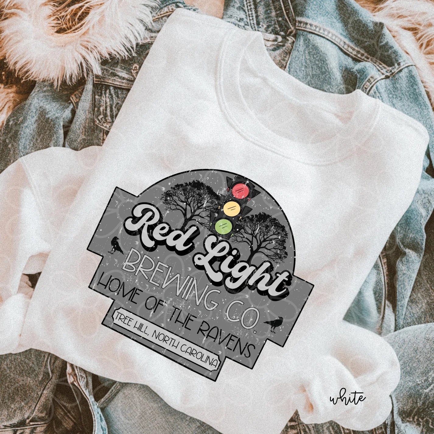 Red Light Brewing Co DTF Transfer