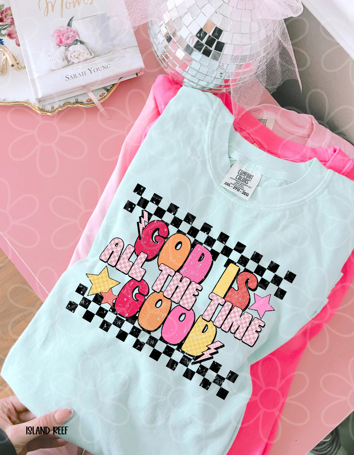 Retro God Is Good All The Time DTF Transfer