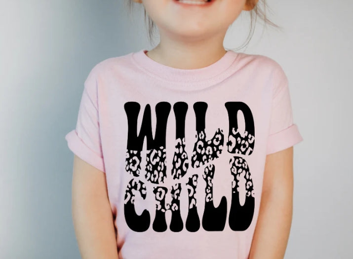 WILD CHILD CHEETAH - SINGLE COLOR SCREEN PRINT