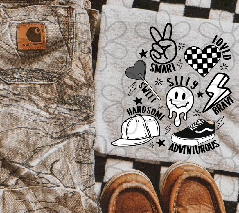 Boy Trendy I Am DTF Transfer