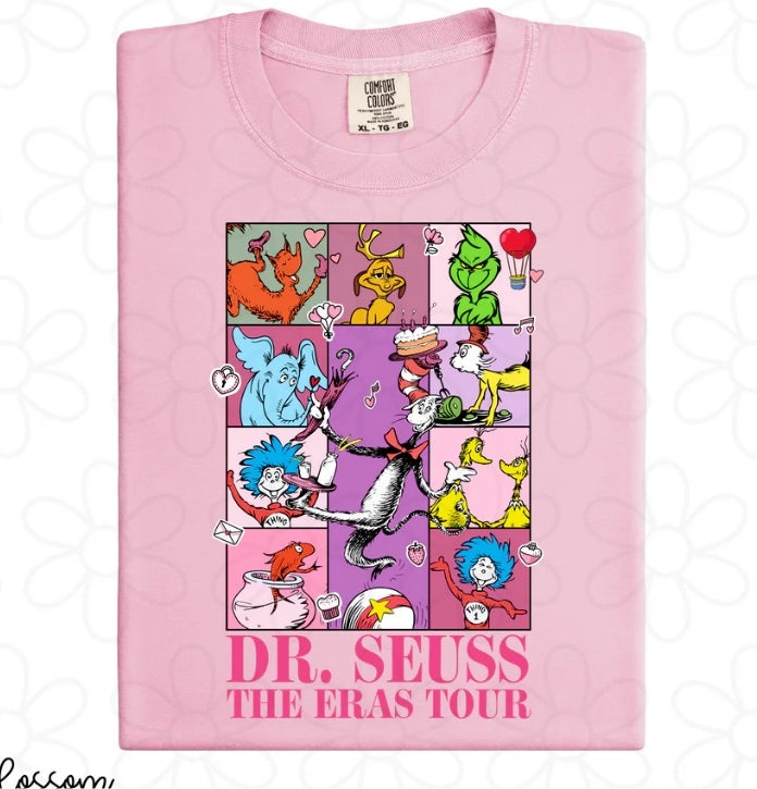 Dr Seuss The Eras Tour DTF Transfer