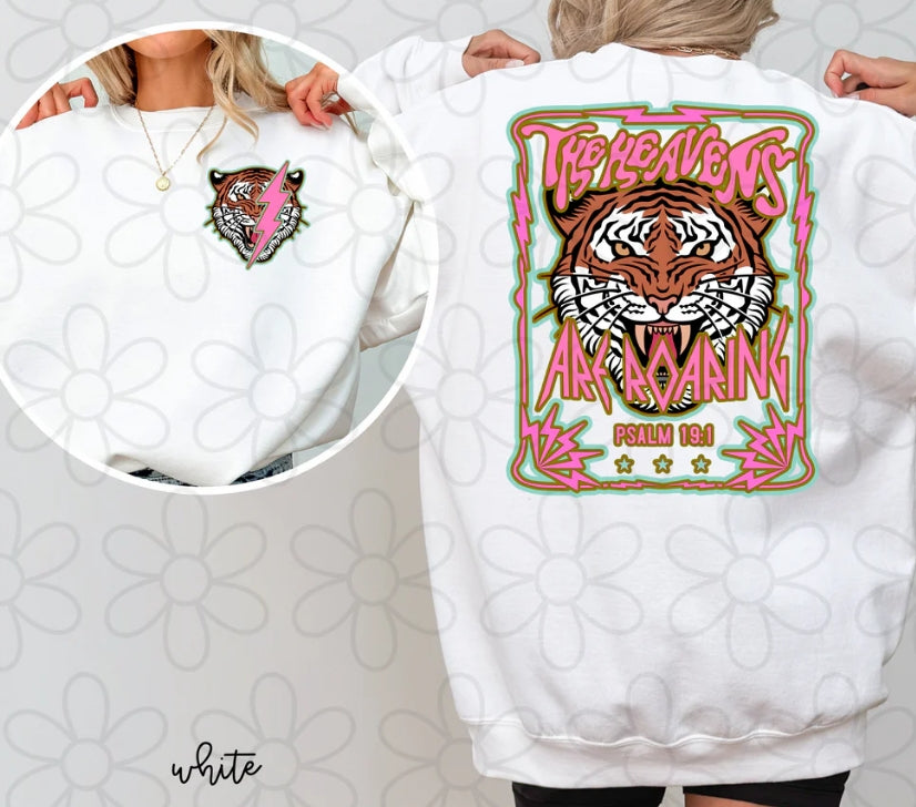 The Heavens Are Roaring DTF Transfer