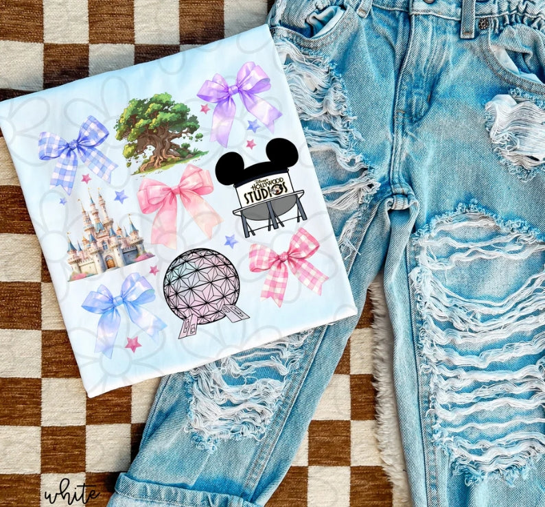 Hollywood Studios Coquette DTF Transfer