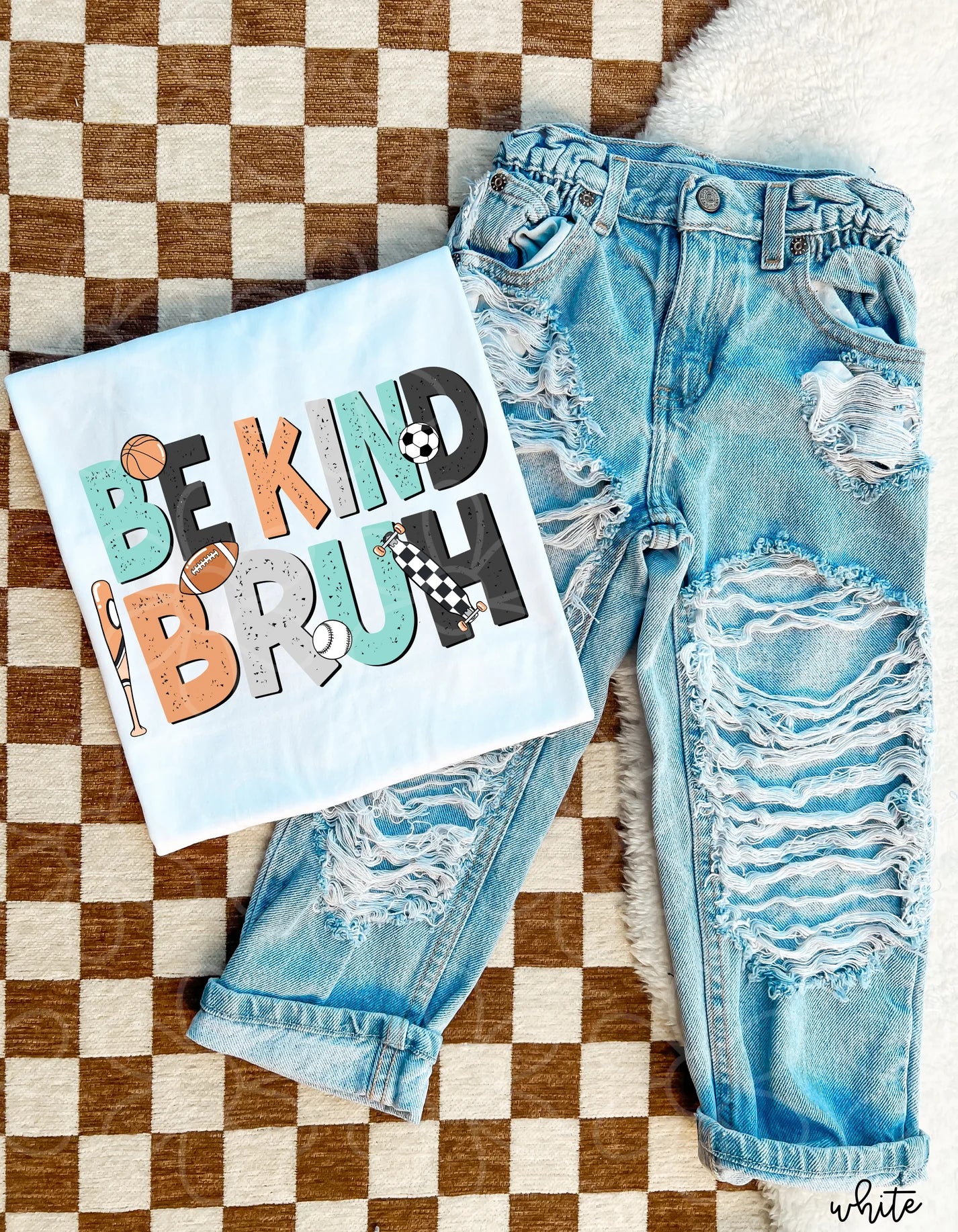 Sports Be Kind Bruh DTF Transfer