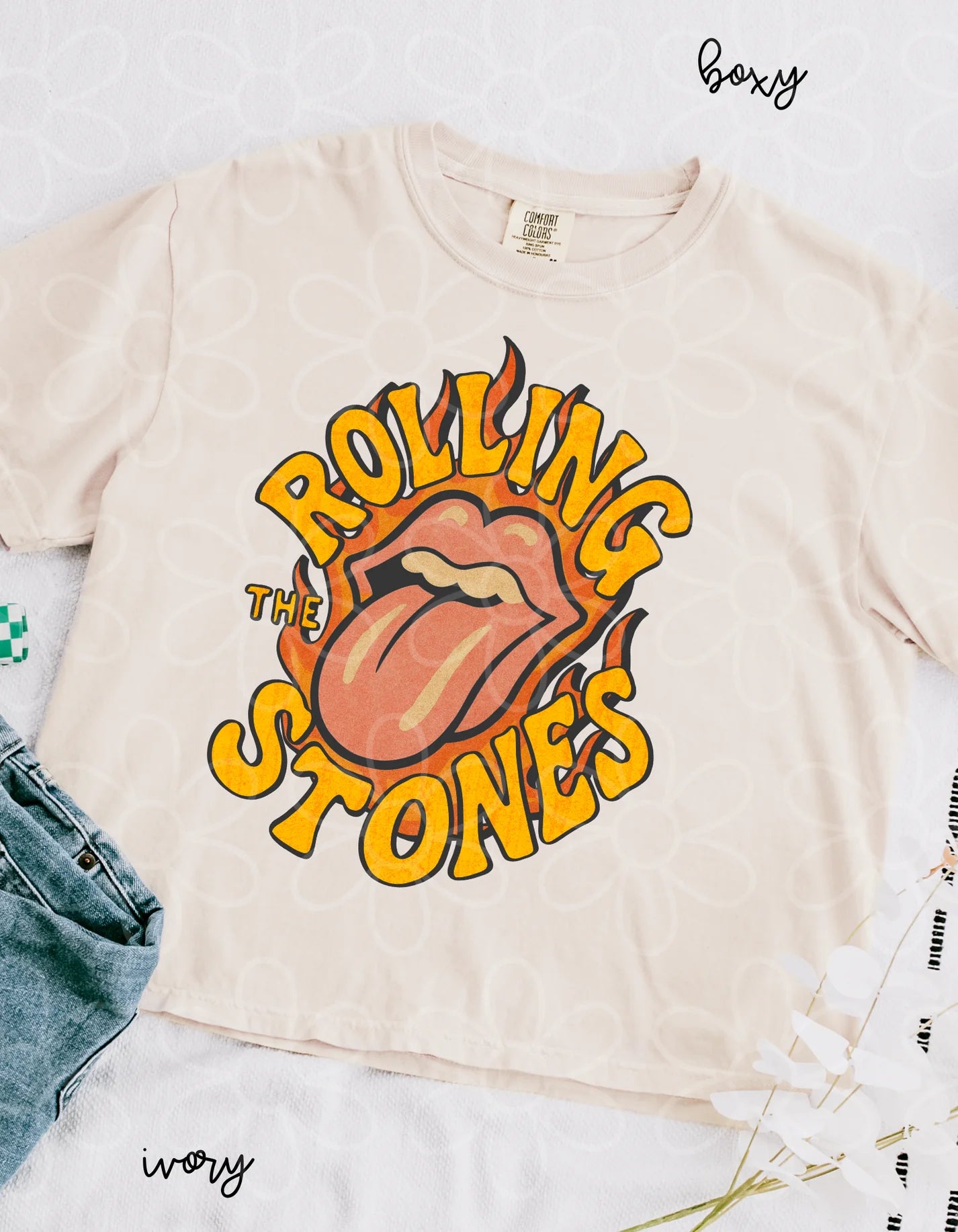 The Rolling Stones DTF Transfer