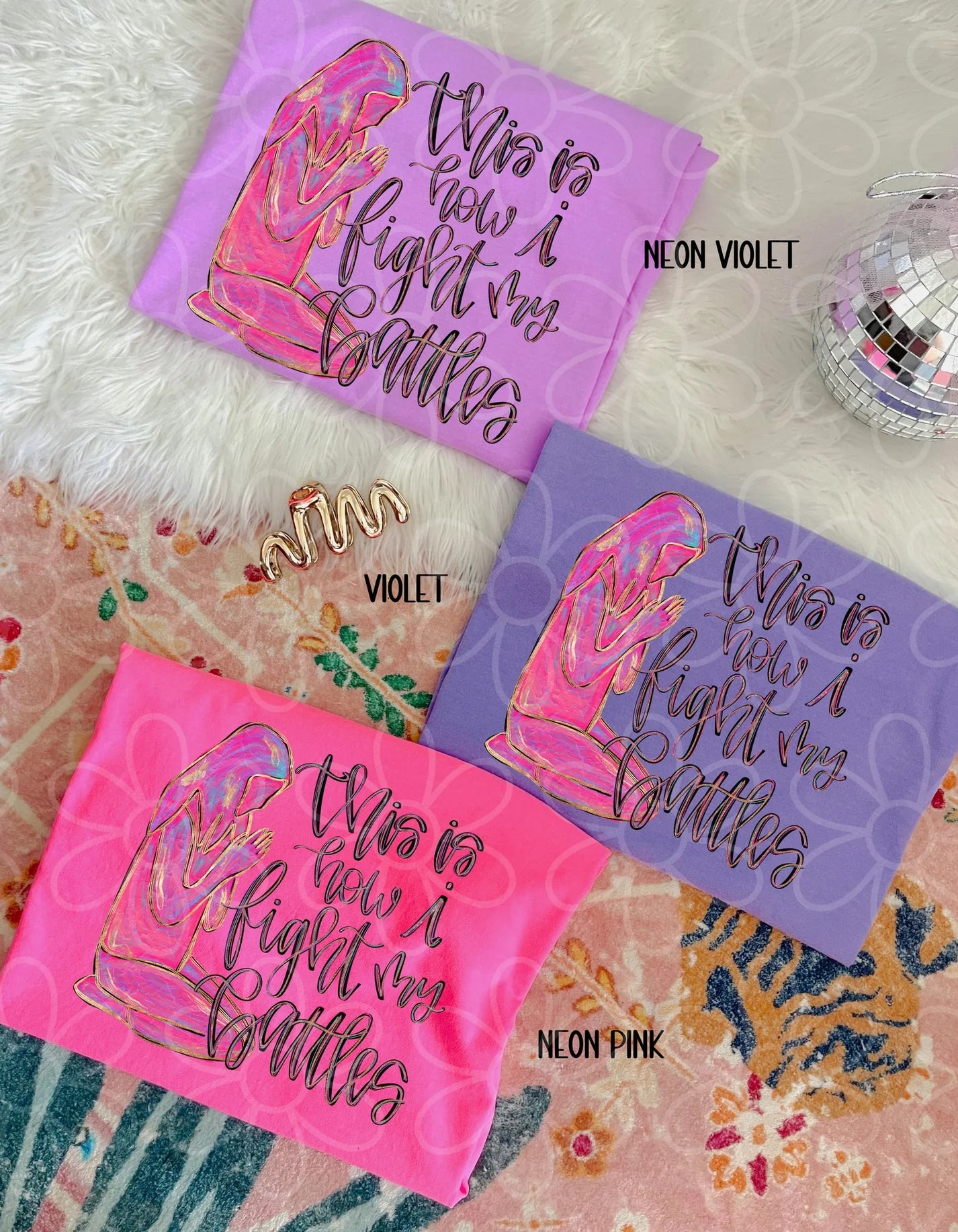 This Is How I Fight My Battles DTF Transfer