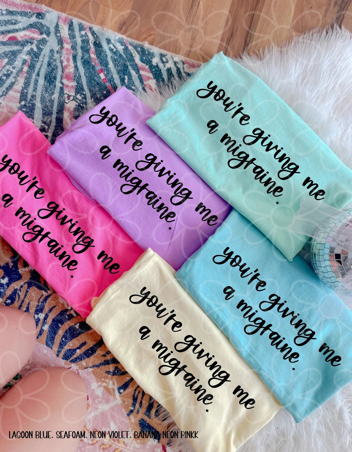 You're Giving Me A Migraine DTF Transfer