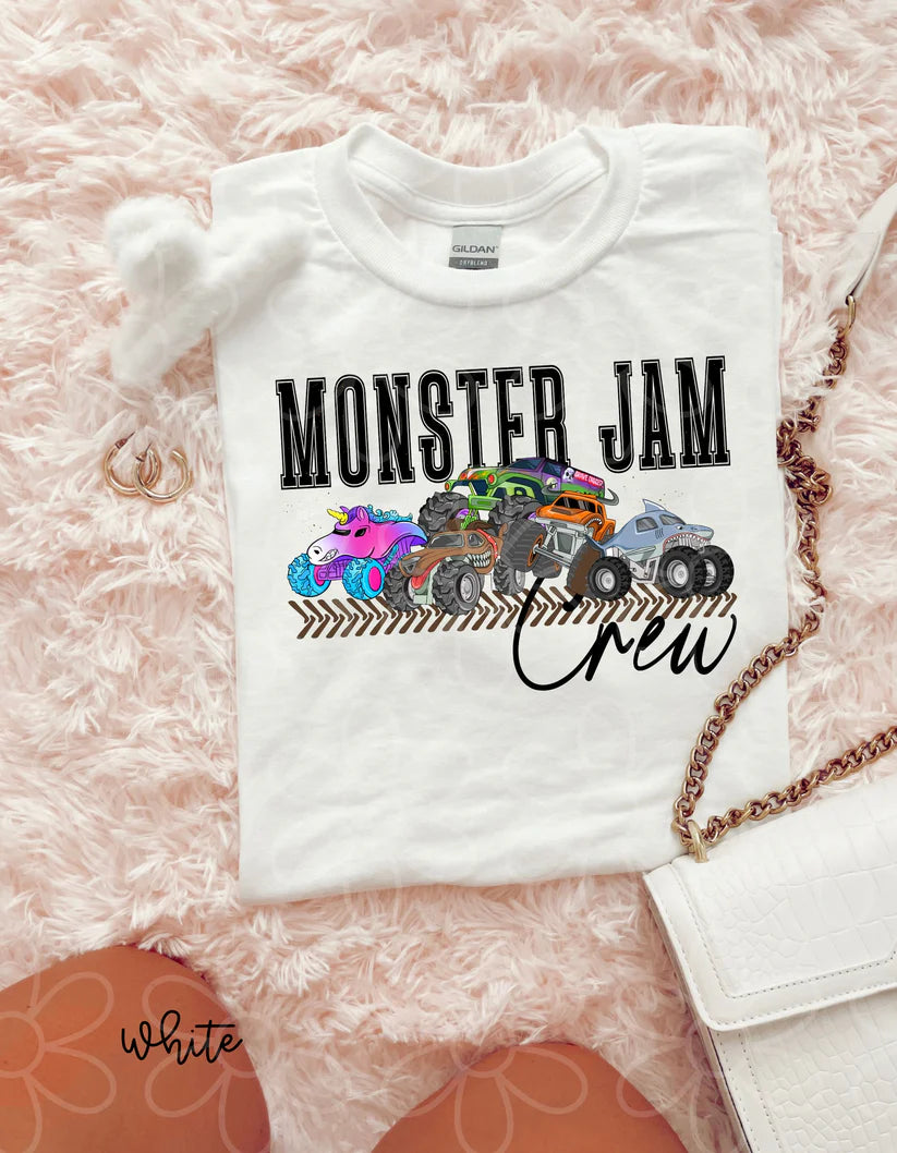 Monster Jam Crew DTF Transfer