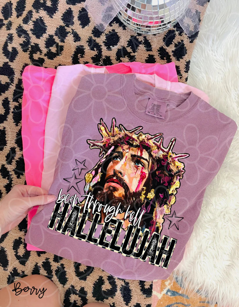 Been Through Hell Hallelujah DTF Transfer