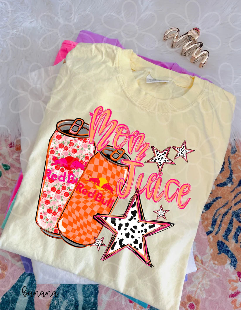 Red Bull Mom Juice DTF Transfer