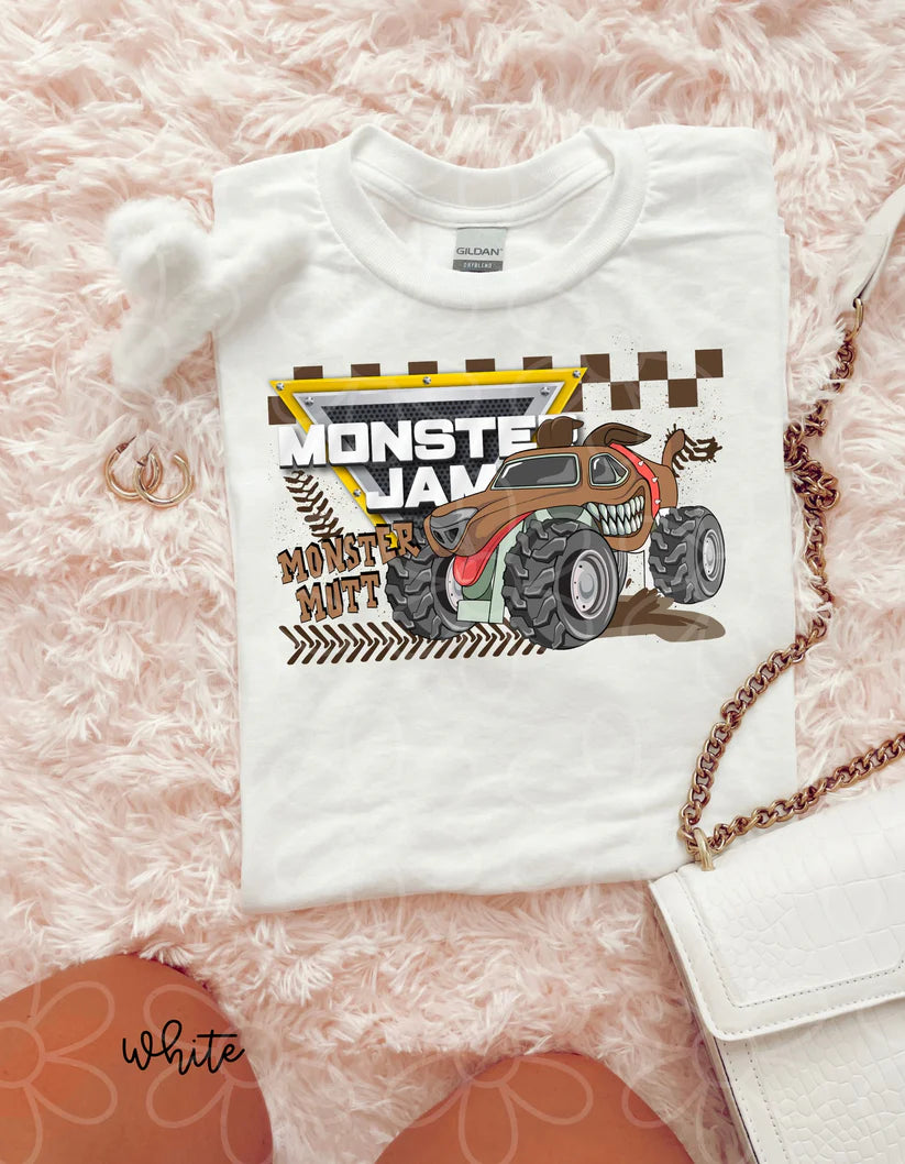 Monster Jam Monster Mutt DTF Transfer