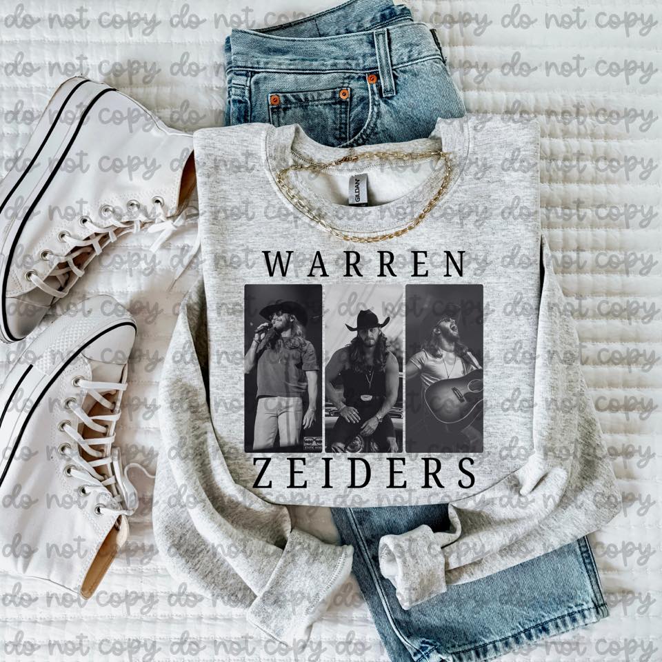 Warren Zeiders DTF Transfer