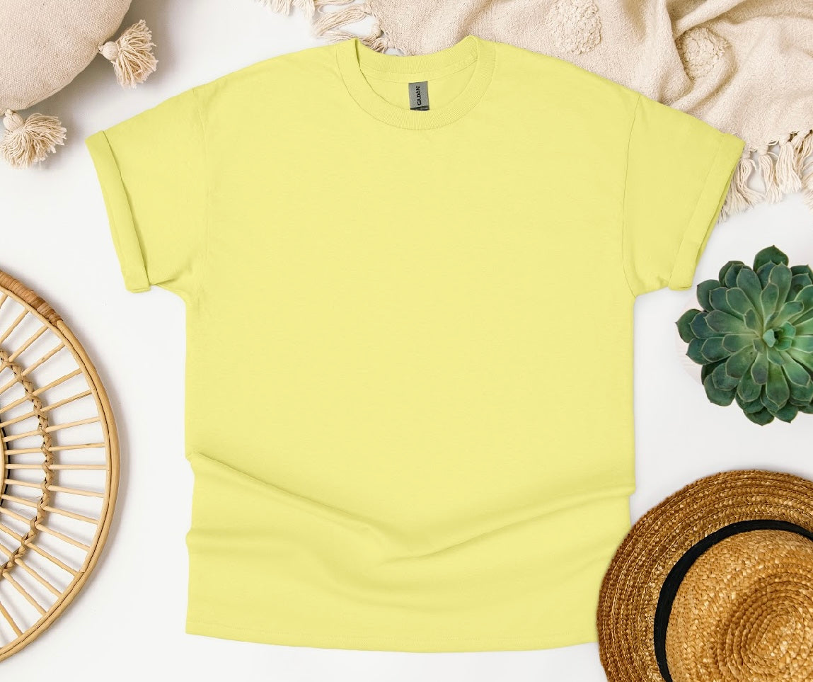 Gildan 5000 - Cornsilk