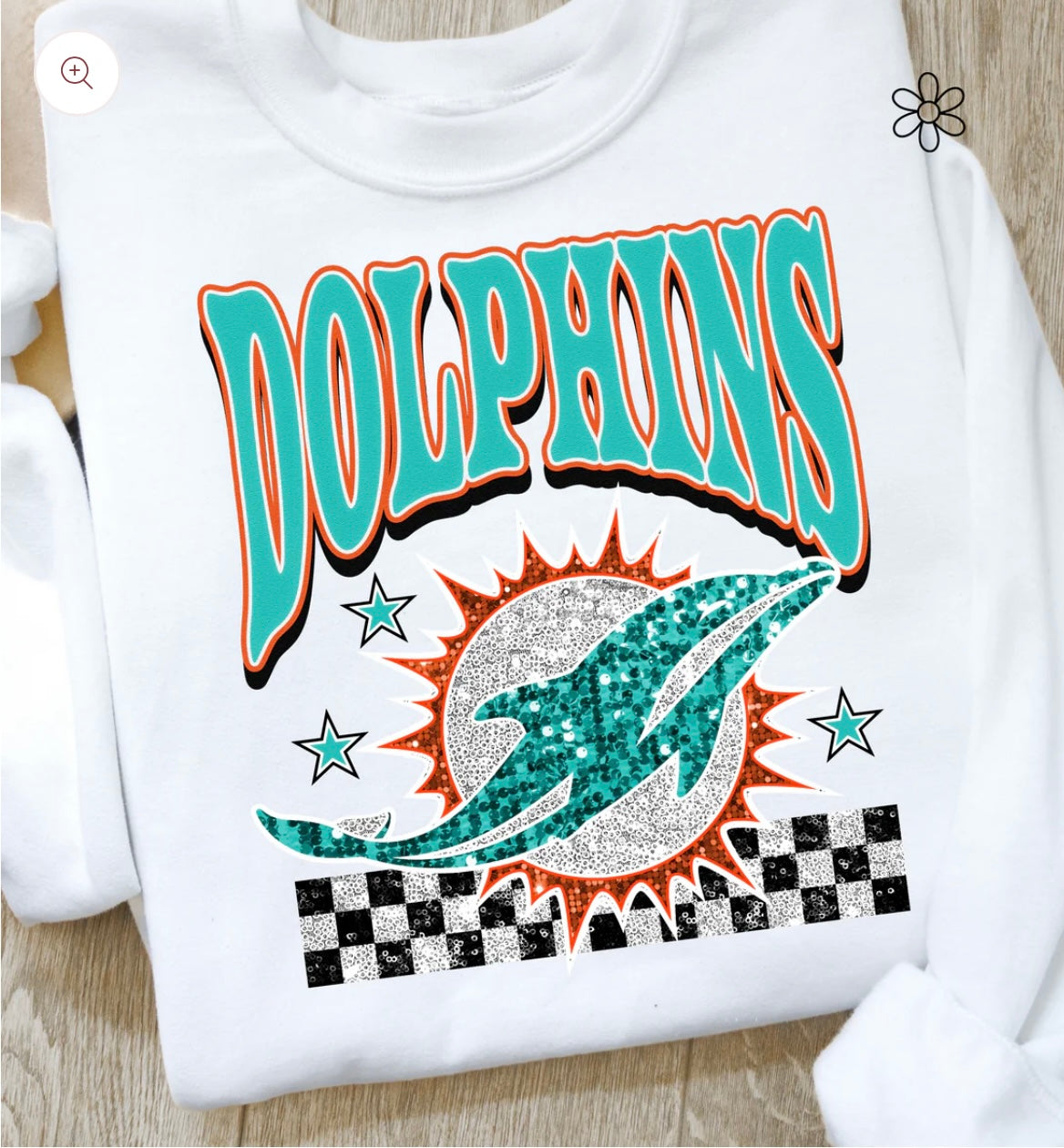 Faux Glitter NFL Teams Multiple Options) DTF Transfer Only