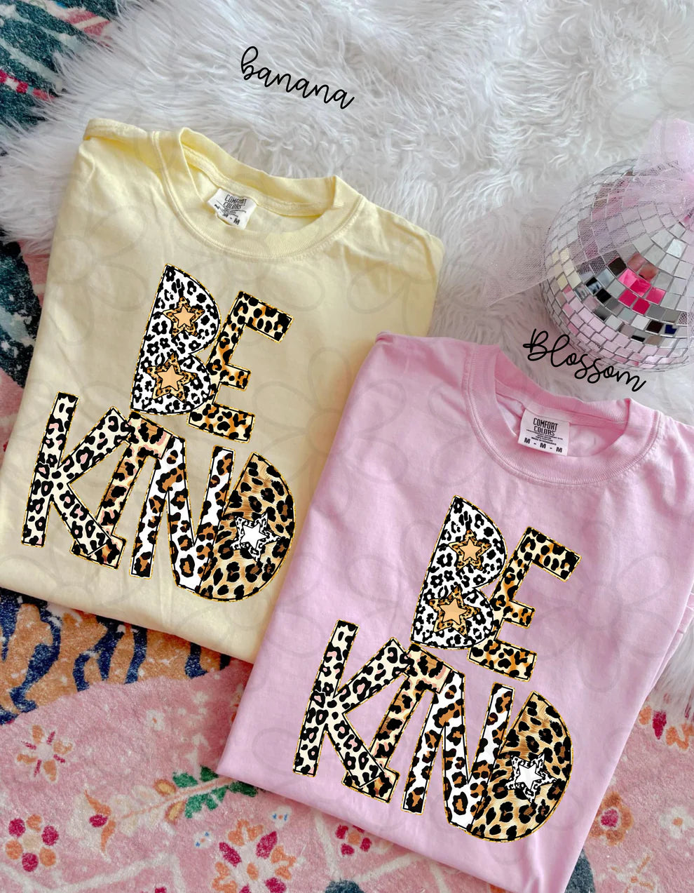 Leopard Be Kind DTF Transfer