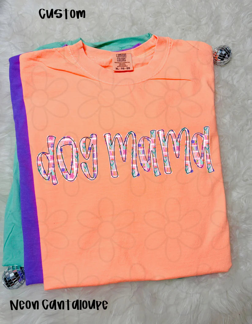 Spring Flower Custom Names DTF Transfer