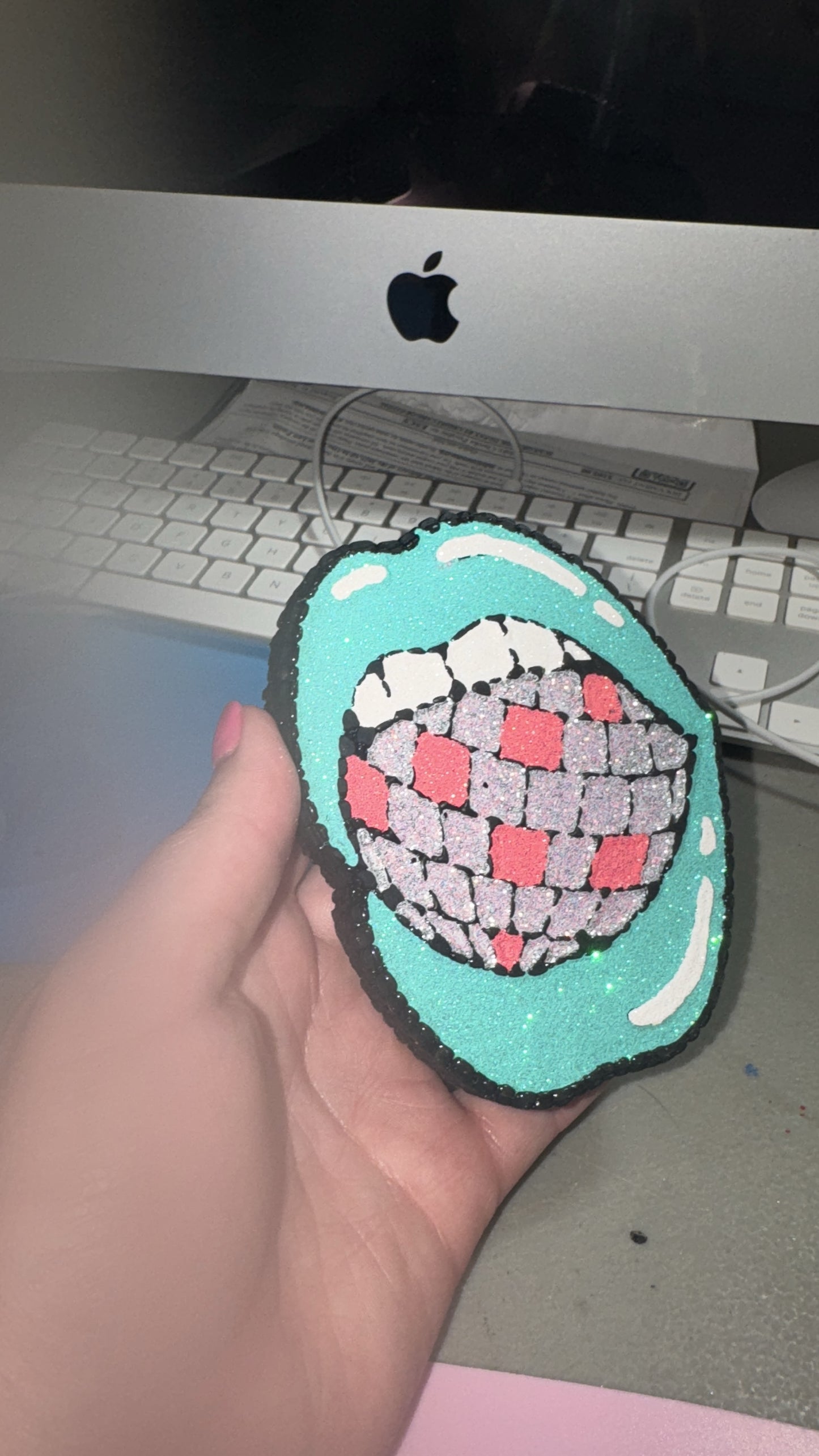 Disco Mouth Car Freshie