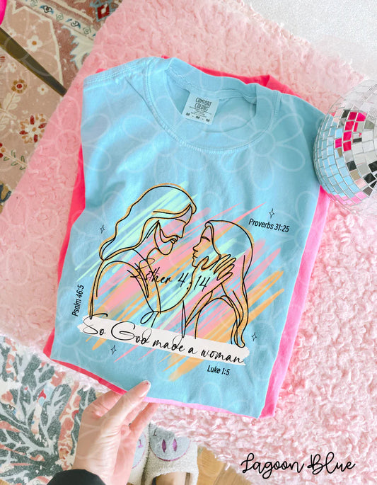 So God Made A Woman DTF Transfer