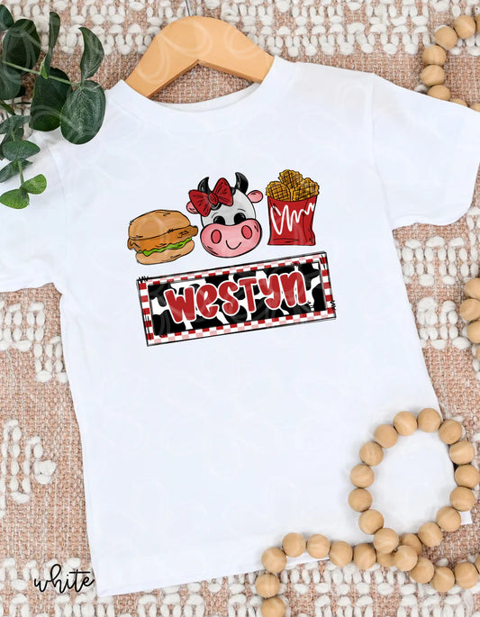 Custom Name Chick-Fil-A DTF Transfer