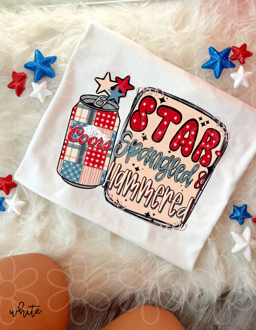 Star Spangled & Hammered DTF Transfer