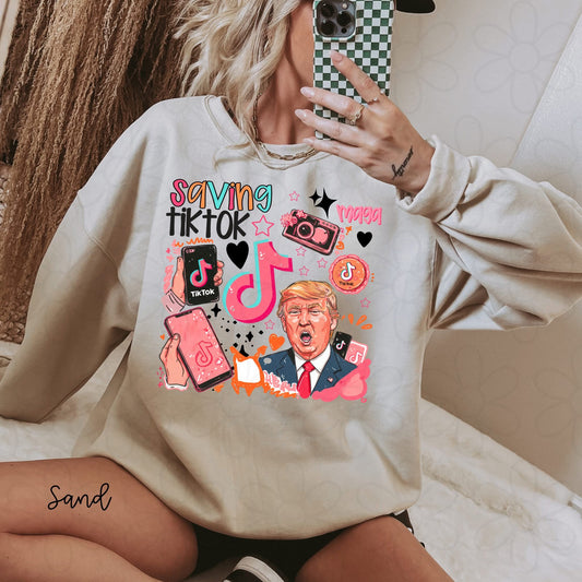 Saving Tiktok DTF Transfer