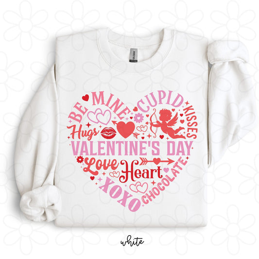 Valentine's Day Cupid Heart DTF Transfer