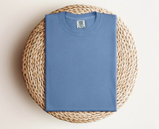 Washed Denim Comfort Color 1717