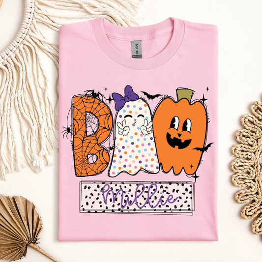 Girls Customized Halloween Tee