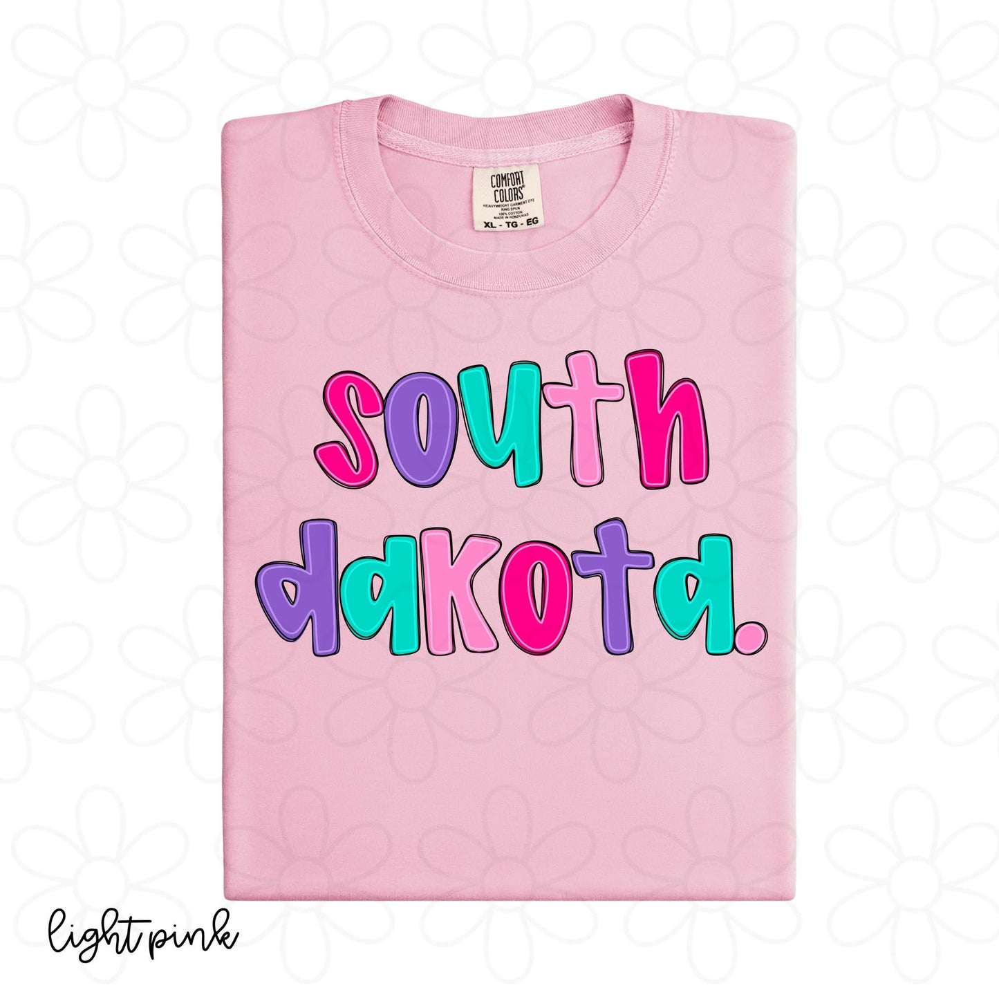 Preppy States DTF Transfer