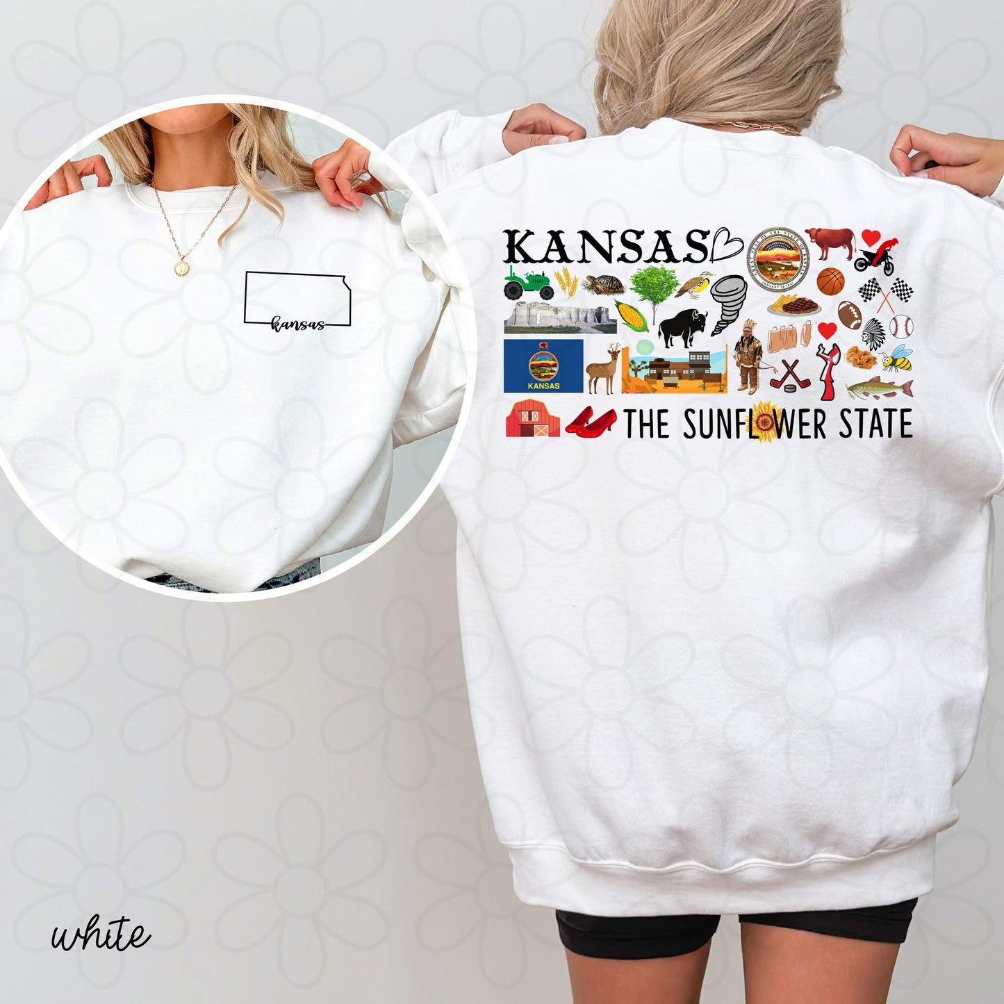 State Outlines (Multiple Options) DTF Transfer