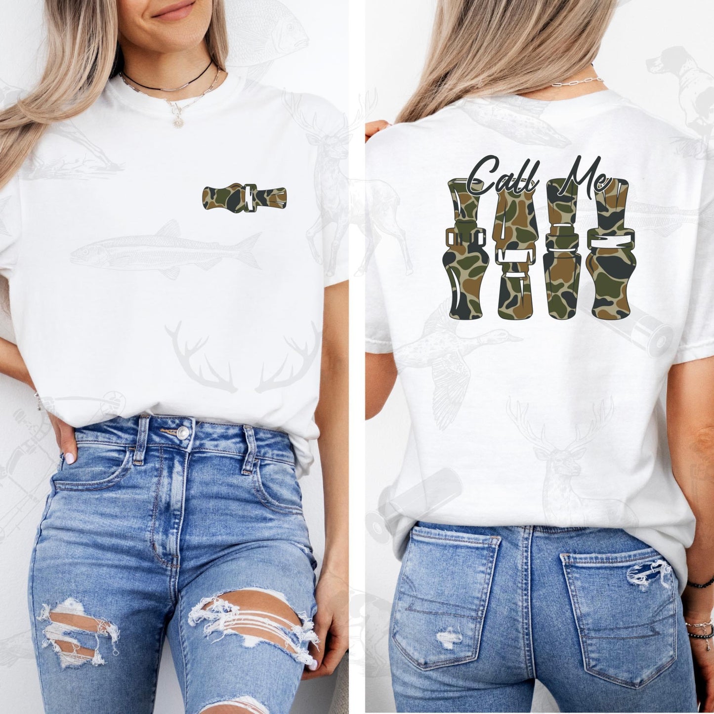 Call Me Duck Call Tee