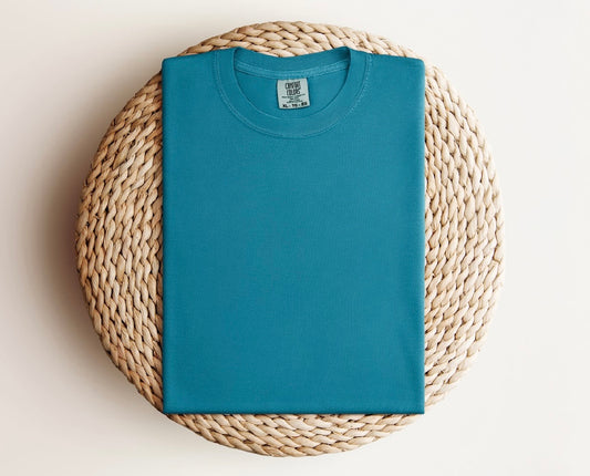 Topaz Blue Comfort Color 1717